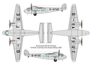Valom VAL72156 1:72 de Havilland DH.95 Flamingo