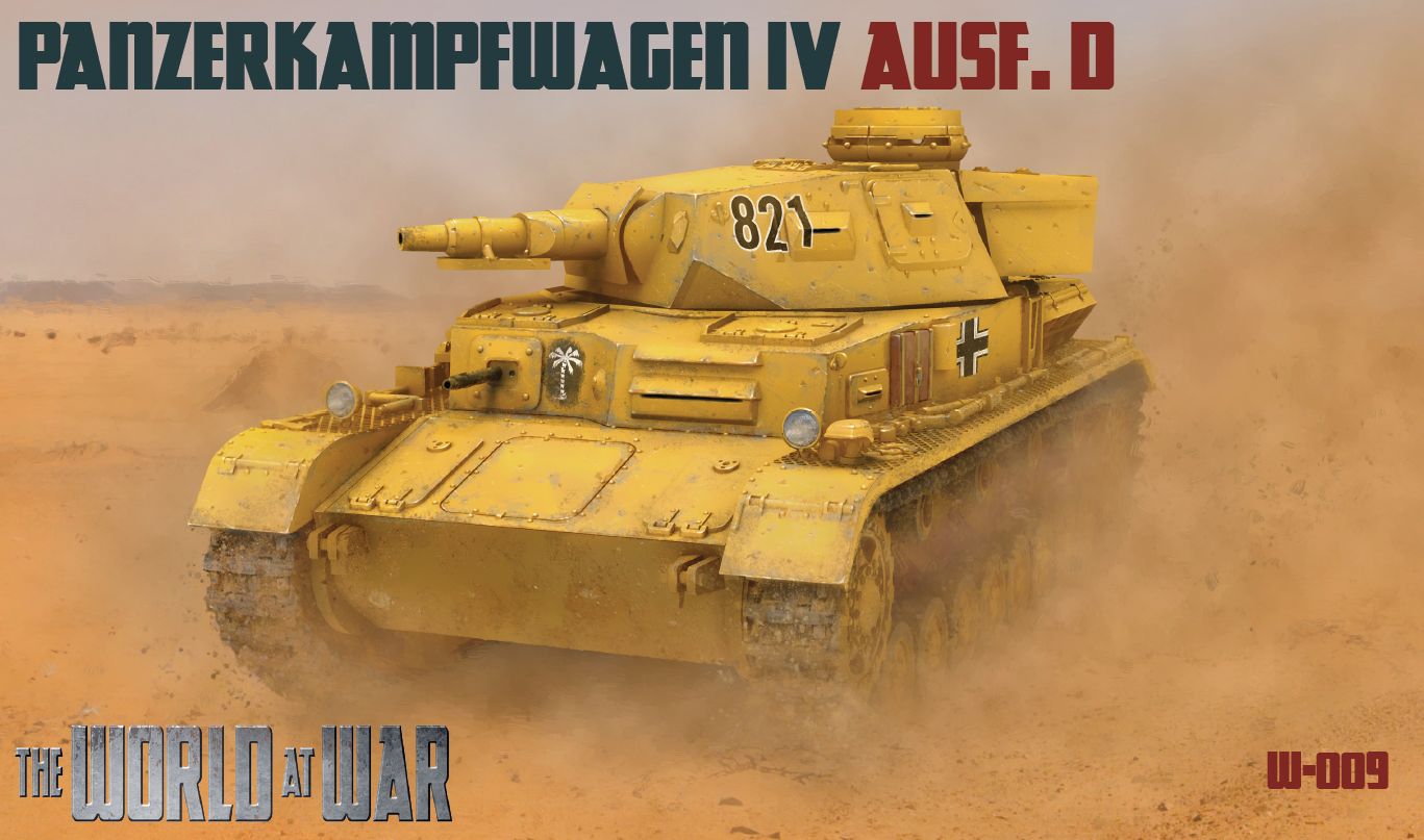 IBG Model The World At War WAW009 1:76 Pz.Kpfw.IV Ausf.D The World At War series