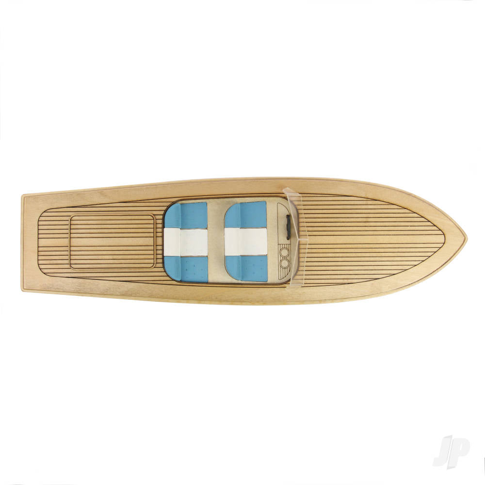 The Wooden Model Boat Company Riviera Motor Boat Kit 400mm 1000