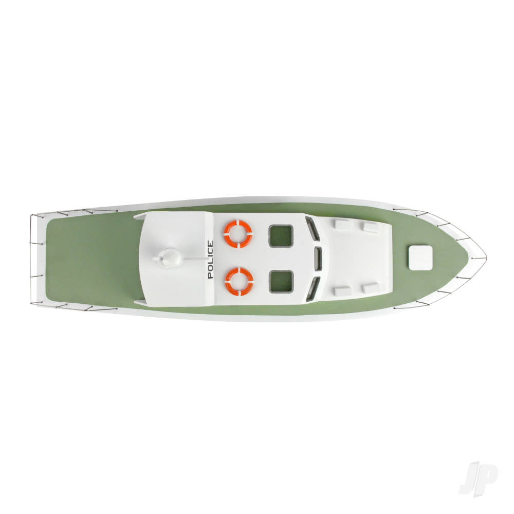 The Wooden Model Boat Company Police Launch Kit 400mm 1002