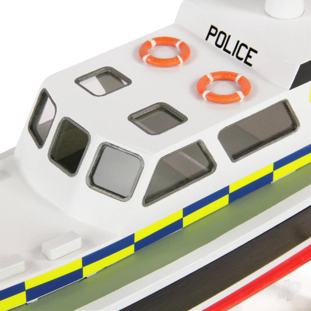 The Wooden Model Boat Company Police Launch Kit 400mm 1002