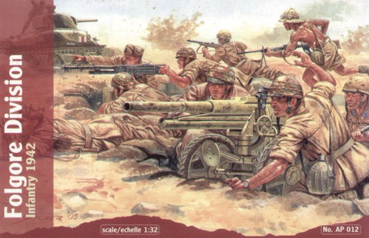 Waterloo 1815 WLAP012 1:32 Folgore Division infantry 1942