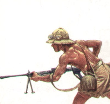 Waterloo 1815 WLAP012 1:32 Folgore Division infantry 1942