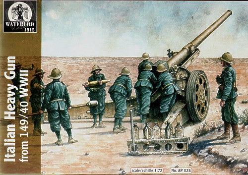 Waterloo 1815 WLAP024 1:72 Italian heavy gun WWII