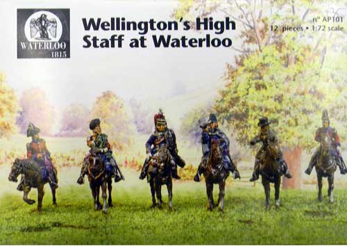Waterloo 1815 WLAP101 1:72 Wellington High Staff at Waterloo