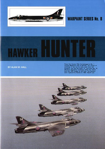 Warpaint Series WPS08 Hawker Hunter F/T/GA Variants Guide