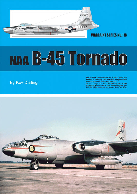 Warpaint Series WPS118 North-American B-45 Tornado