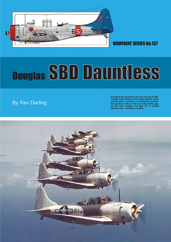Warpaint Series WPS137 Douglas SBD Dauntless Dive Bomber