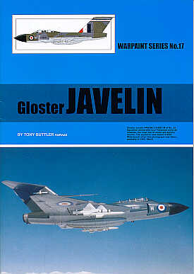 Warpaint Series WPS17 Gloster Javelin All Variants Guide