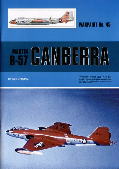 Warpaint Series WPS45 Martin B-57 BAC/EE Canberra by Kev Darling