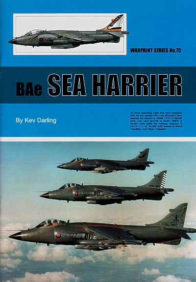 Warpaint Series WPS75 BAe Sea Harrier FRS.I/BAe Sea Harrier FA.2