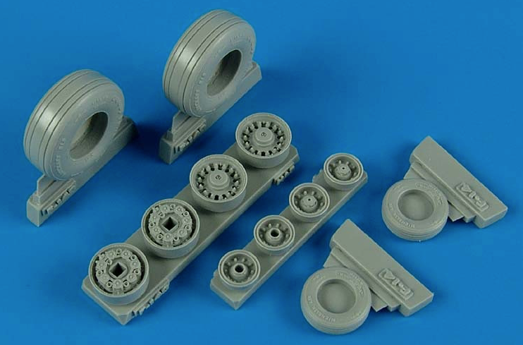 Wheeliant WT148005 1:48 Grumman F-14B/F-14D Tomcat weighted wheels