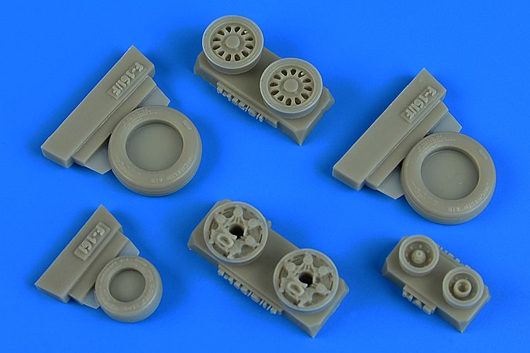 Wheeliant WT148017 1:48 Lockheed-Martin F-16I Sufa weighted wheels