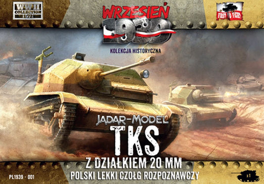 First To Fight Kits FTF001 1:72 Polish TKS reconnaissance tank