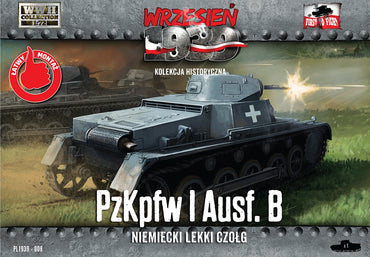 First To Fight Kits FTF008 1:72 Pz.Kpfw.I Ausf.B