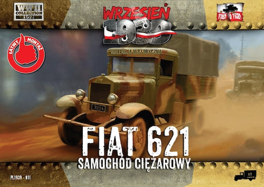 First To Fight Kits FTF011 1:72 Polish Fiat 621L truck