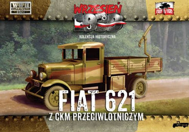 First To Fight Kits FTF017 1:72 Polish Fiat 621 with AA machine gun