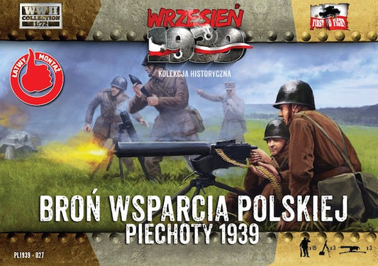 First To Fight Kits FTF027 1:72 Polish Infantry Support Weapons