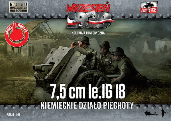 First To Fight Kits FTF031 1:72 7,5 cm LeIG 18