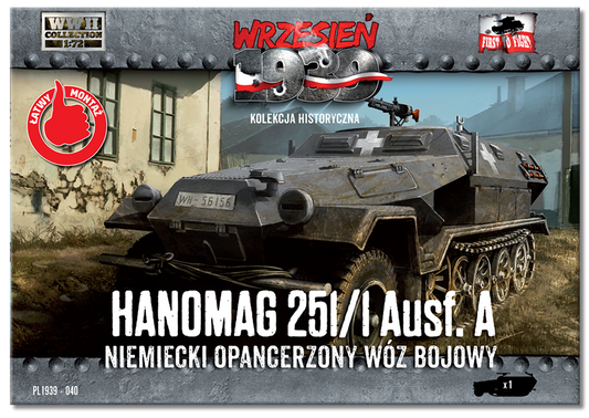 First To Fight Kits FTF040 1:72 Sd.Kfz.251/1 Ausf.A