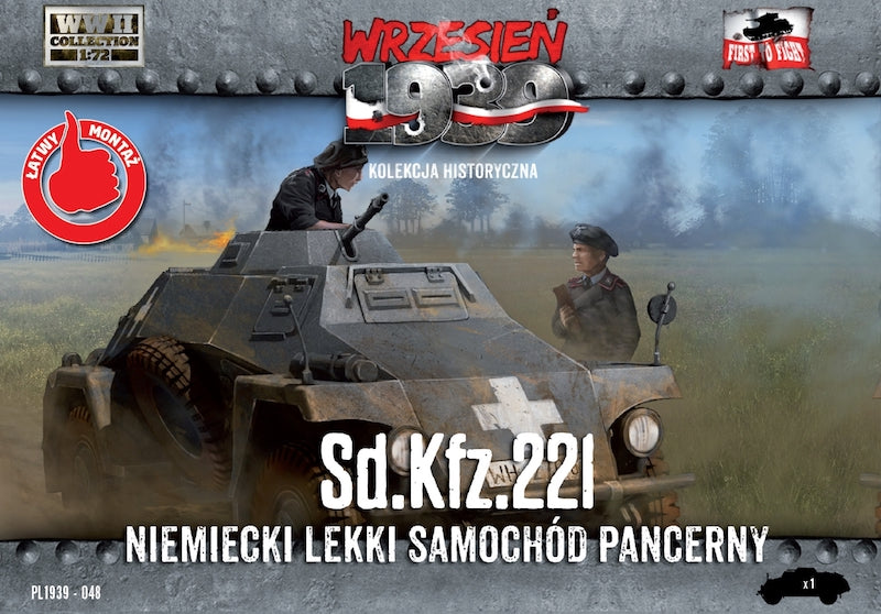 First To Fight Kits FTF048 1:72 Sd.Kfz.221