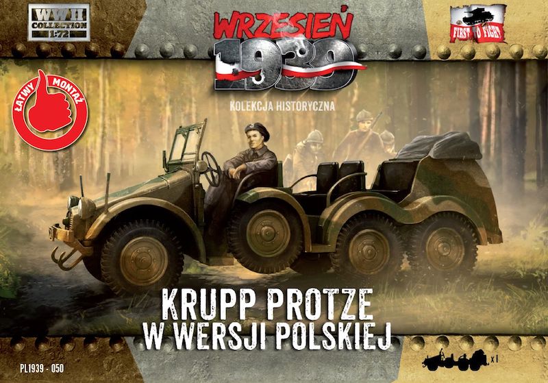 First To Fight Kits FTF050 1:72 Krupp-Protze