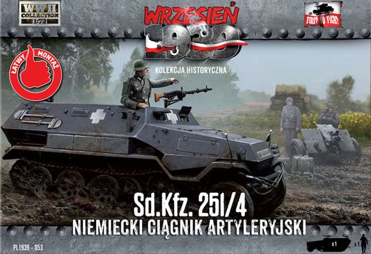 First To Fight Kits FTF053 1:72 German Sd.Kfz.251/4 half-track