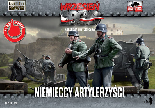 First To Fight Kits FTF056 1:72 German Artillery Crew