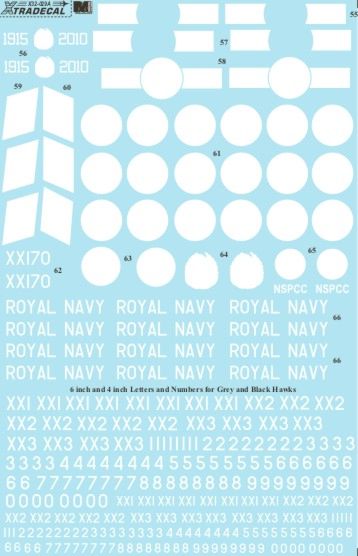 Xtradecal X32029 1:32 BAe Hawk T.1A Late overall black schemes