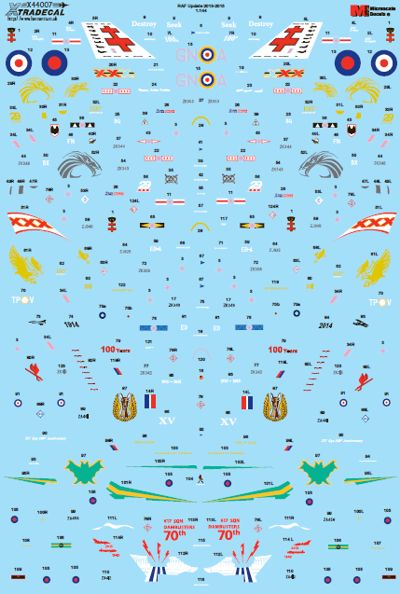 Xtradecal X44007 1:144 RAF Update 2013-2015