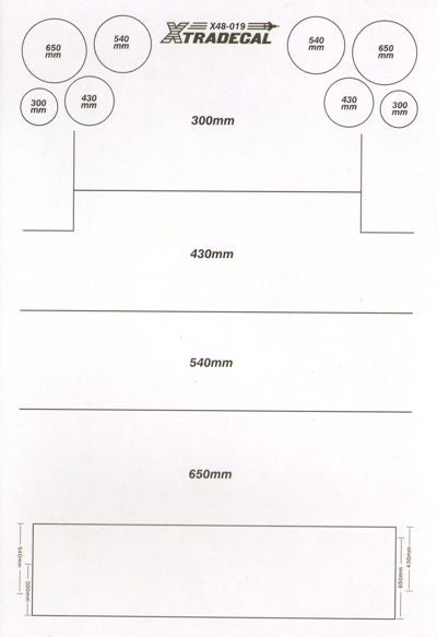 Xtradecal X48019 1:48 Luftwaffe/German Swastikas