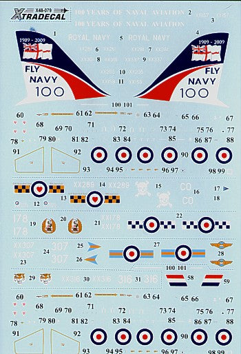 Xtradecal X48079 1:48 BAe Hawk T.1