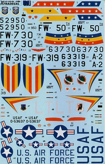 Xtradecal X48084 North-American F-100D/F Super Sabre Pt 2 1:48