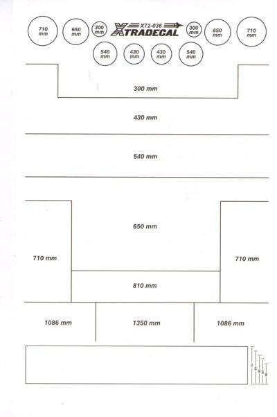 Xtradecal X72036 1:72 Luftwaffe/German Swastikas