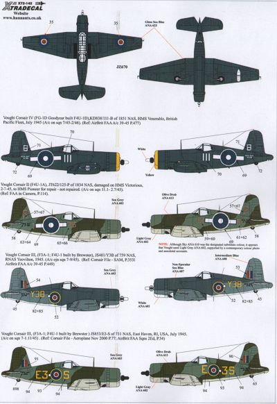 Xtradecal X72142 1:72 REPRINTED!! Yanks with Roundels Part 3 U.S