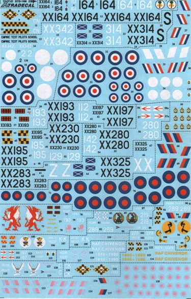 Xtradecal X72166 1:72 BAe Hawk T.1A 1979-1992