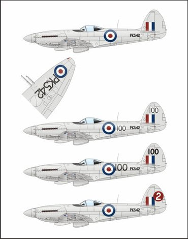 Xtrakit (SH) XK72014 1:72 Supermarine Spitfire Mk.22