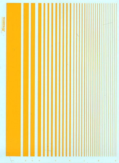 Xtradecal XPS5 Parallel Stripes Yellow