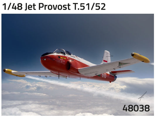 FLY YLF48038 1:48 BAC Jet Provost T.51/T.52