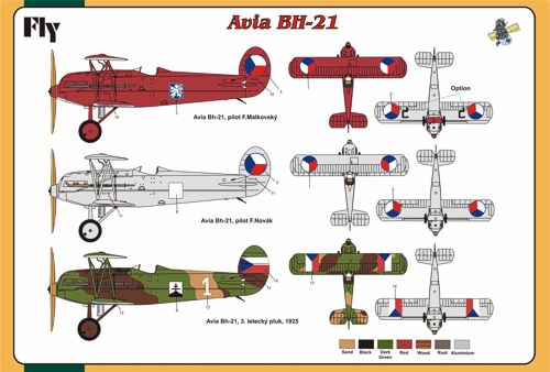FLY YLF72011 1:72 Avia BH-21
