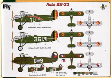 FLY YLF72012 1:72 Avia BH-21