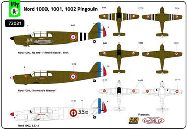 FLY YLF72031 1:72 Nord 1000/1001/1002 Pinouin
