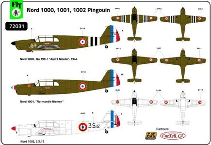 FLY YLF72031 1:72 Nord 1000/1001/1002 Pinouin
