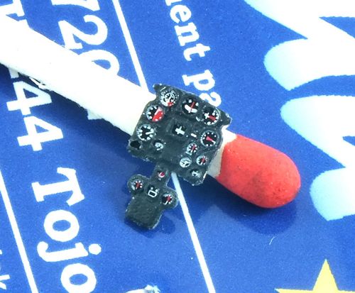 Yahu Models YMA7202 1:72 Nakajima Ki-44 'Tojo' Photoetched instrument panels
