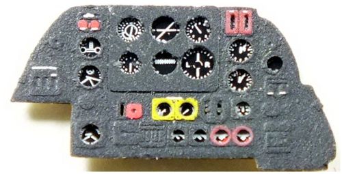 Yahu Models YMA7221 1:72 Bristol Beaufighter Mk.I Photoetched instrument panels