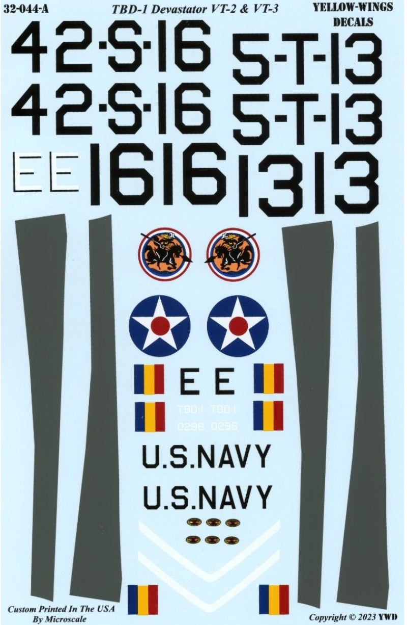 Yellow Wings YW32044 1:32 U.S