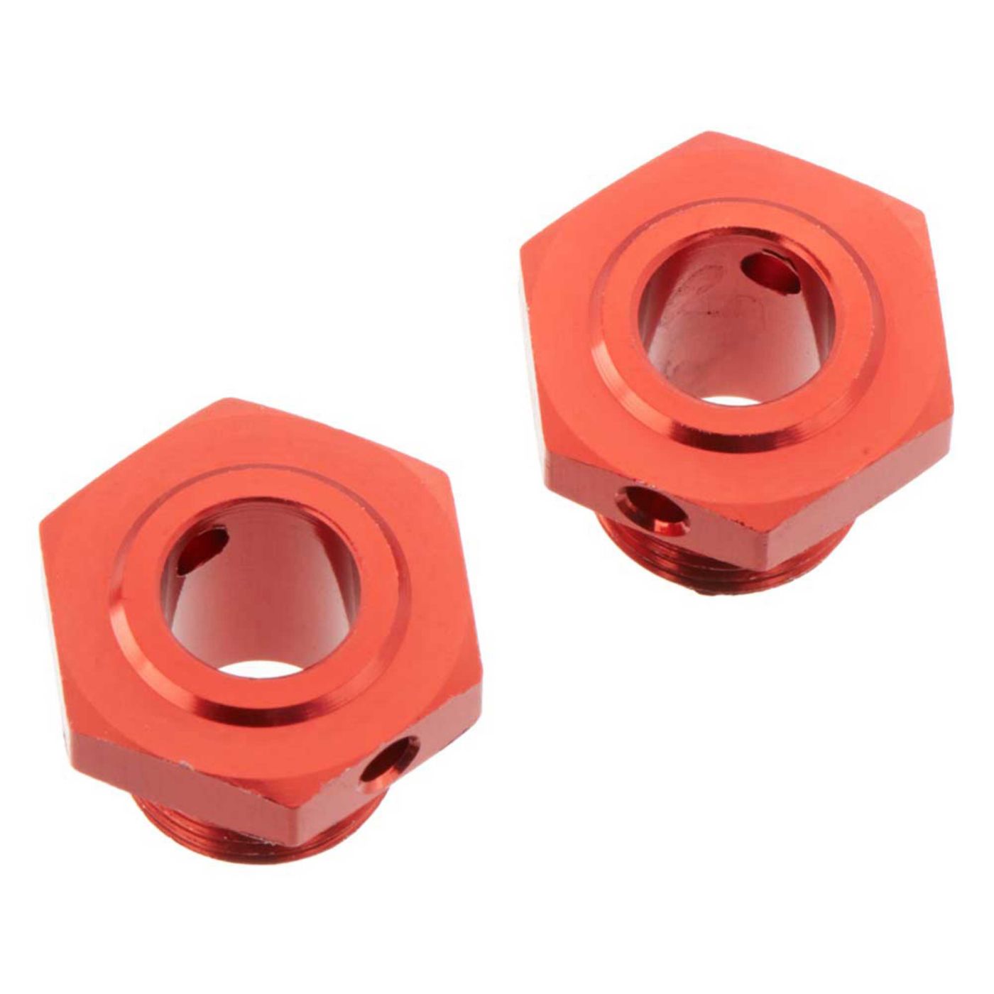 Arrma Wheel Hex Aluminum 17mm/13.6mm Red (2) AR310447