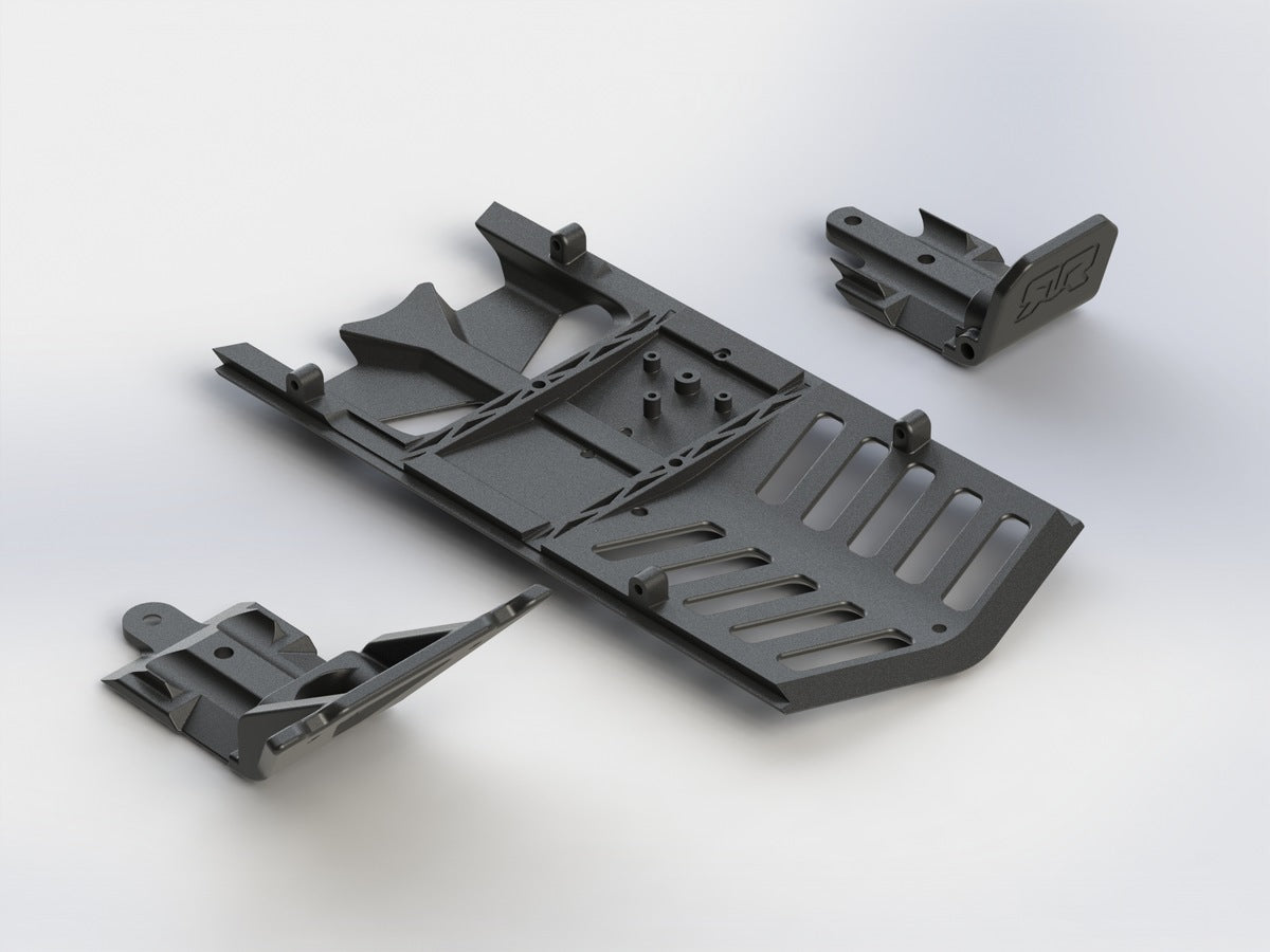 Arrma Skidplate Front/Rear/Center Set Nero AR320282