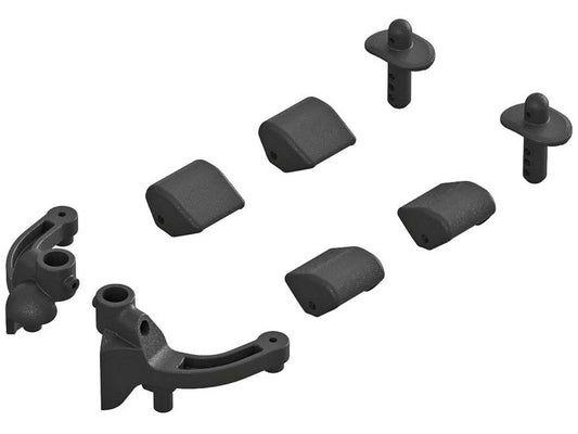 Arrma Body Mount Set Front TYPHON 4x4 AR320458