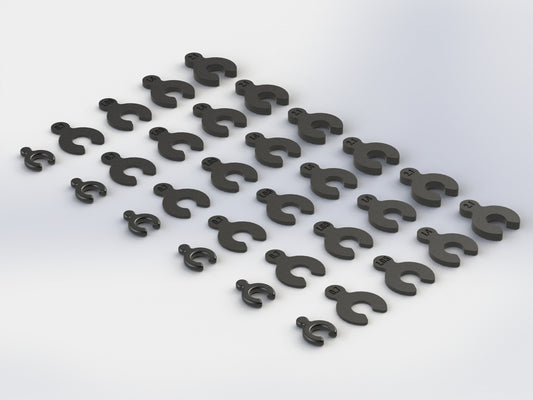 Arrma Composite Spacer Set Nero AR330366